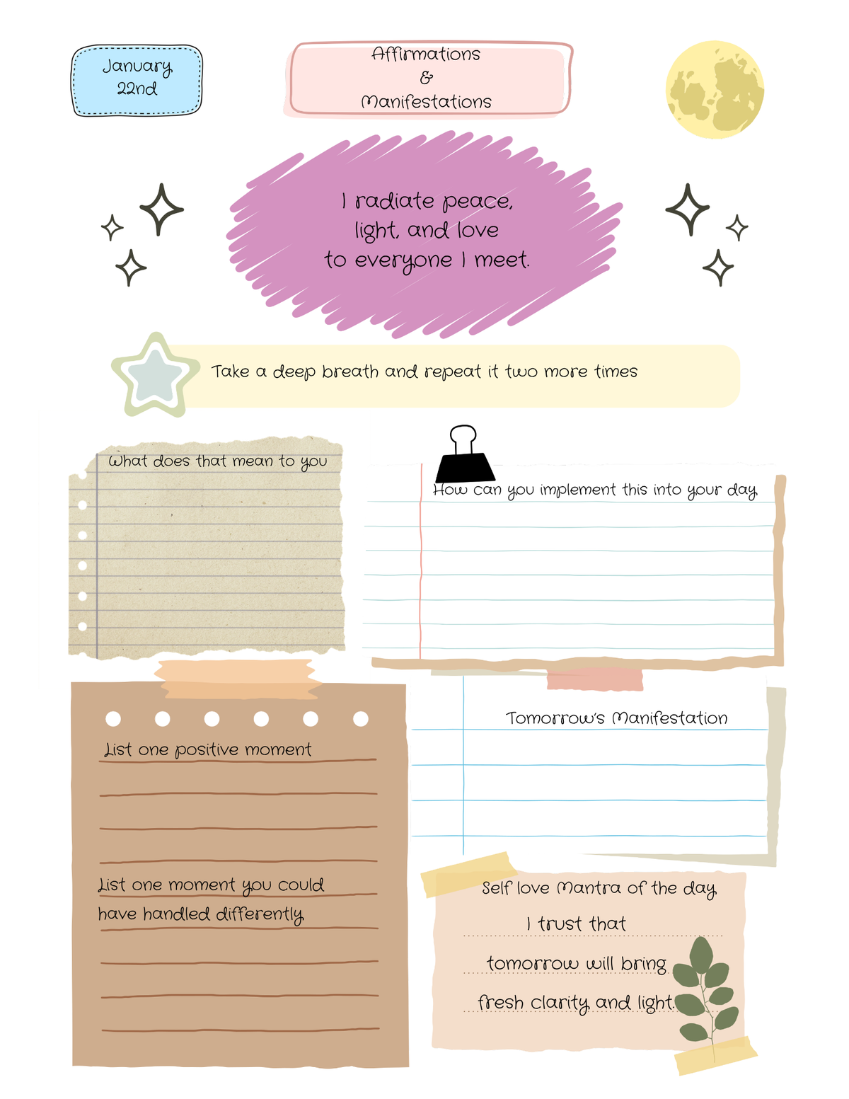 ✨Pre Order✨Affirmations and Manifestations Journal 2027!