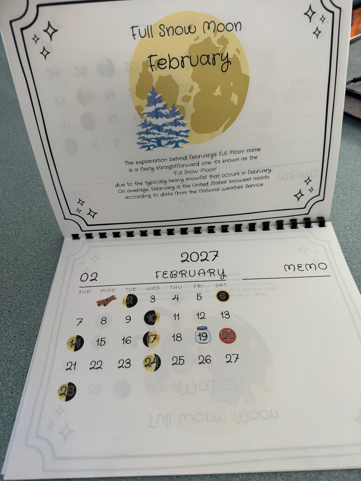 Moon Phase Calendar