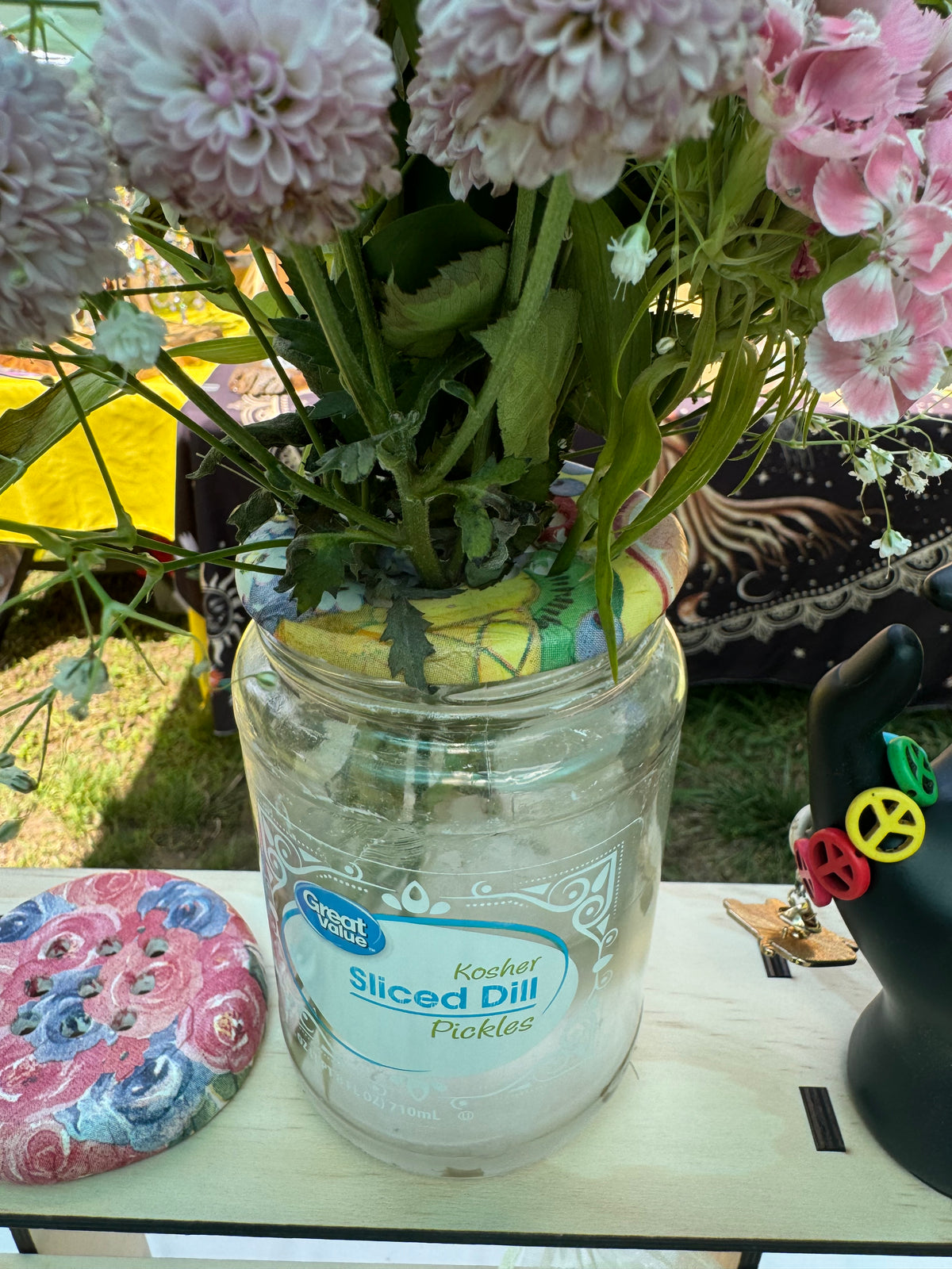 Flower frog