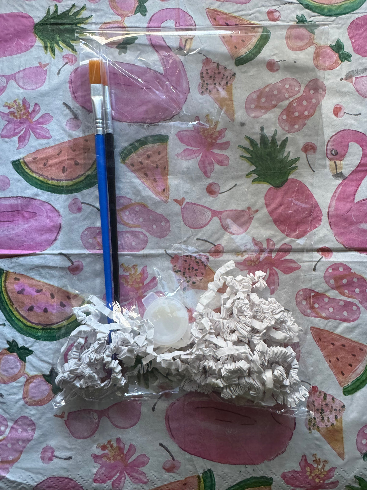 Clay letter ornaments DIY